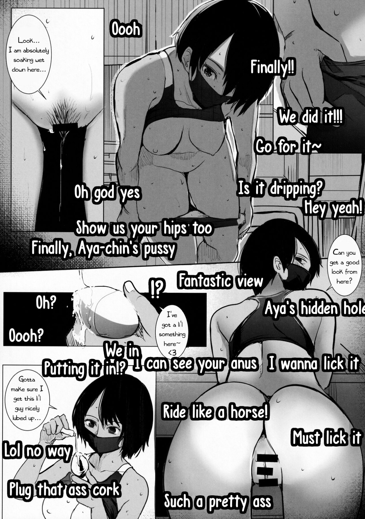 Hentai Manga Comic-Aya-chan After School Stream-Read-13